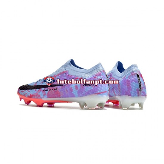 Roxo Vermelho Azul Nike Air Zoom Mercurial IX Elite FG Chuteiras de futebol