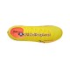 Rosa Amarelo Nike Air Zoom Mercurial Vapor XV Elite AG Pro Lucent Chuteiras de futebol