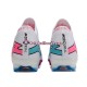 Roxo Rosa Branco Nike Air Zoom Mercurial Vapor XV Elite AG Chuteiras de futebol