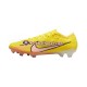 Rosa Amarelo Nike Air Zoom Mercurial Vapor XV Elite FG Lucent Chuteiras de futebol
