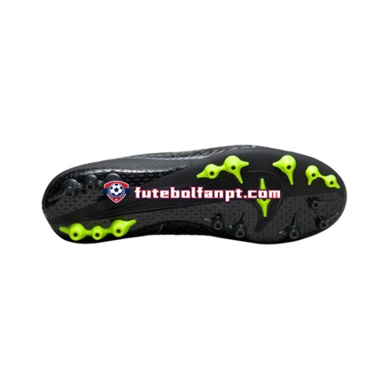 Cinza Preto Nike Air Zoom Mercurial Vapor XV Shadow Academy AG Chuteiras de futebol