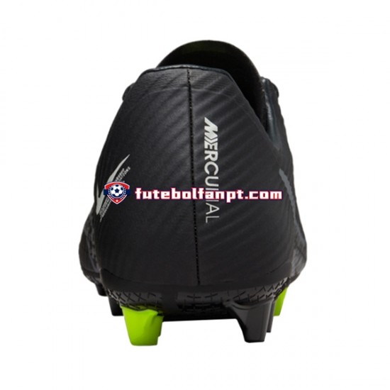 Cinza Preto Nike Air Zoom Mercurial Vapor XV Shadow Academy AG Chuteiras de futebol