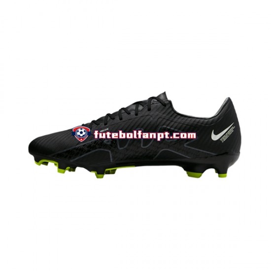 Cinza Preto Nike Air Zoom Mercurial Vapor XV Shadow Academy FGMG Chuteiras de futebol
