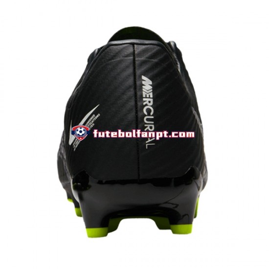 Cinza Preto Nike Air Zoom Mercurial Vapor XV Shadow Academy FGMG Chuteiras de futebol
