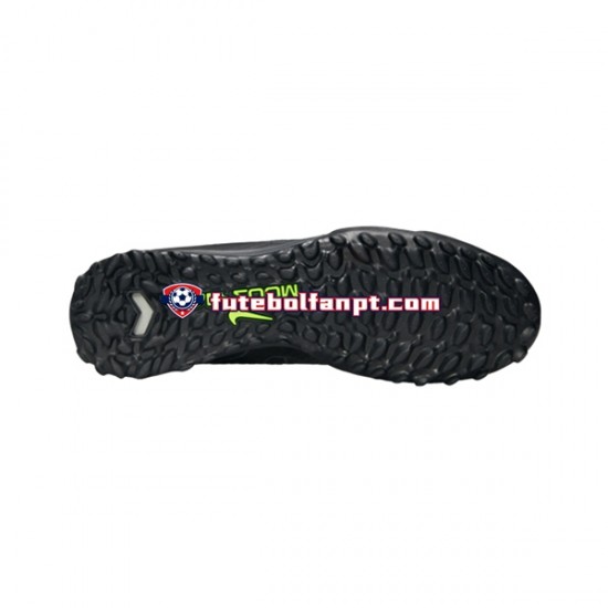 Cinza Preto Nike Air Zoom Mercurial Vapor XV Shadow Academy TF Chuteiras de futebol