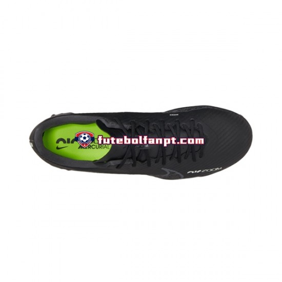 Cinza Preto Nike Air Zoom Mercurial Vapor XV Shadow Academy TF Chuteiras de futebol