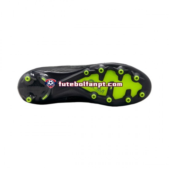 Cinza Preto Nike Air Zoom Mercurial Vapor XV Shadow Elite AG Pro Chuteiras de futebol