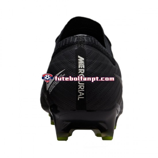 Cinza Preto Nike Air Zoom Mercurial Vapor XV Shadow Elite AG Pro Chuteiras de futebol