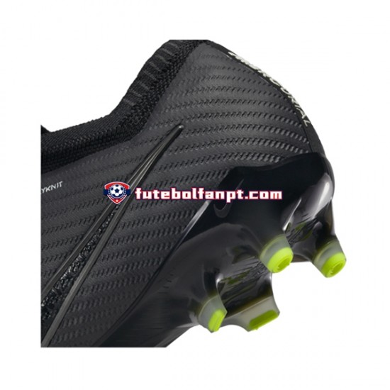 Cinza Preto Nike Air Zoom Mercurial Vapor XV Shadow Elite AG Pro Chuteiras de futebol