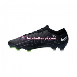 Cinza Preto Nike Air Zoom Mercurial Vapor XV Shadow Elite FG Chuteiras de futebol