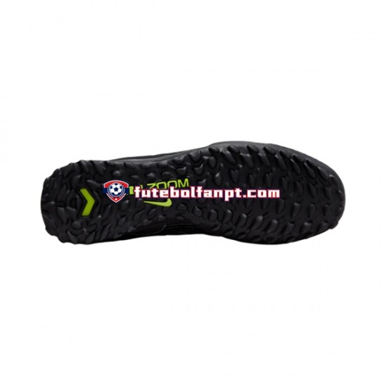 Cinza Preto Nike Air Zoom Mercurial Vapor XV Shadow Pro TF Chuteiras de futebol