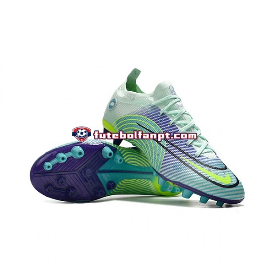 Roxo Verde Nike Mercurial Vapor Dream Spee 005 Elite AG Chuteiras de futebol