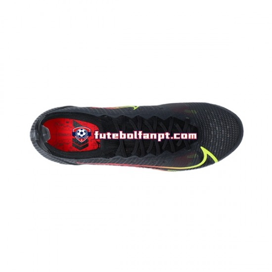 Preto Nike Mercurial Vapor XIV X Prism Elite FG Chuteiras de futebol
