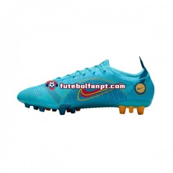 Laranja Azul Nike Mercurial Vapor XIV Blueprint Elite AG Chuteiras de futebol