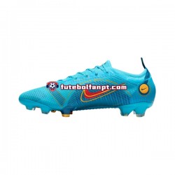 Laranja Azul Nike Mercurial Vapor XIV Blueprint Elite FG Chuteiras de futebol