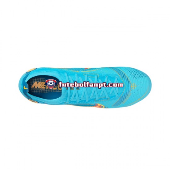 Laranja Azul Nike Mercurial Vapor XIV Blueprint Elite FG Chuteiras de futebol