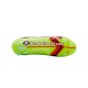 Vermelho Amarelo Nike Mercurial Vapor XIV Motivation Elite FG Chuteiras de futebol
