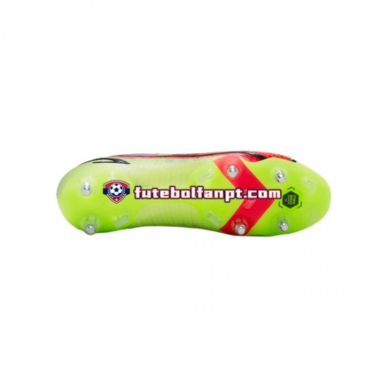 Vermelho Amarelo Nike Mercurial Vapor XIV Motivation Elite SG Pro AC Chuteiras de futebol