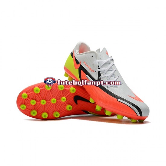 Laranja Branco Verde Nike Phantom GT2 AG Chuteiras de futebol