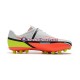 Laranja Branco Verde Nike Phantom GT2 AG Chuteiras de futebol
