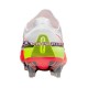 Vermelho Amarelo Branco Nike Phantom GT2 Motivation Elite FG Chuteiras de futebol