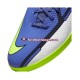 Cinza Azul Amarelo Nike Phantom GT2 Recharge Academy IC Halle Chuteiras de futebol