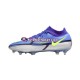 Cinza Azul Amarelo Nike Phantom GT2 Recharge Elite DF FG Chuteiras de futebol