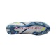 Cinza Azul Amarelo Nike Phantom GT2 Recharge Elite FG Chuteiras de futebol
