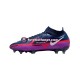 Roxo Vermelho Azul Nike Phantom GT2 UV Elite DF FG Chuteiras de futebol