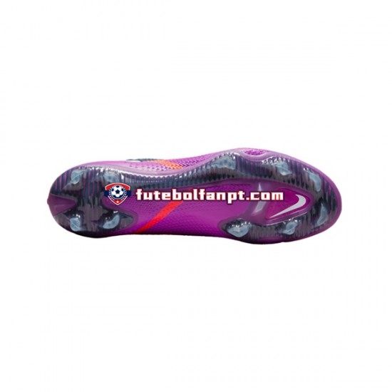 Roxo Vermelho Azul Nike Phantom GT2 UV Elite FG Chuteiras de futebol