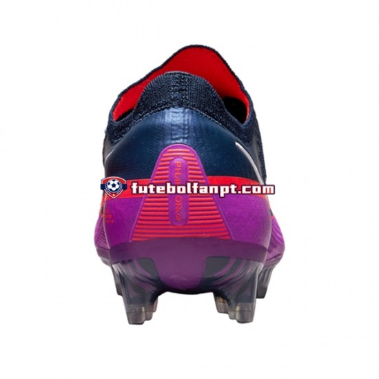 Roxo Vermelho Azul Nike Phantom GT2 UV Elite FG Chuteiras de futebol