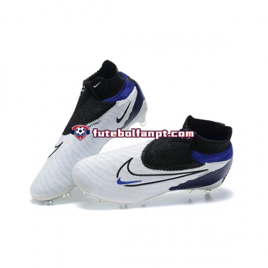 Roxo Branco Preto Nike Phantom GX Elite FG Chuteiras de futebol