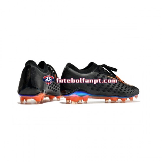 Laranja Preto Nike Phantom Ultra Venom FG color Chuteiras de futebol