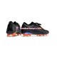 Laranja Preto Nike Phantom Ultra Venom FG color Chuteiras de futebol