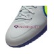 Cinza Azul Amarelo Nike React Tiempo Legend IX Recharge Pro IC Halle Chuteiras de futebol
