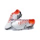 Laranja Branco Preto Nike Tiempo Legend 10 Elite FG Chuteiras de futebol
