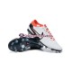 Laranja Branco Preto Nike Tiempo Legend 10 Elite FG Chuteiras de futebol