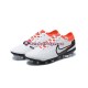 Laranja Branco Preto Nike Tiempo Legend 10 Elite FG Chuteiras de futebol