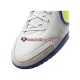 Cinza Azul Amarelo Nike Tiempo Legend IX Recharge Academy IC Halle Chuteiras de futebol