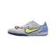 Cinza Azul Amarelo Nike Tiempo Legend IX Recharge Academy IC Halle Chuteiras de futebol