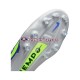 Cinza Azul Amarelo Branco Nike Tiempo Legend IX Recharge Elite FG Chuteiras de futebol