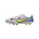 Cinza Azul Amarelo Nike Tiempo Legend IX Recharge Pro FG Chuteiras de futebol