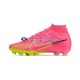 Rosa Verde Nike Zoom Vapor 15 Elite SE AG Chuteiras de futebol
