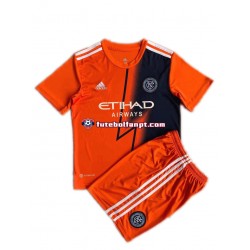 Camisola Alternativo New York City Época 2022/2023 Manga Curta ,Criança