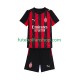 Camisola Principal AC Milan Época 2025/2026 Manga Curta ,Criança