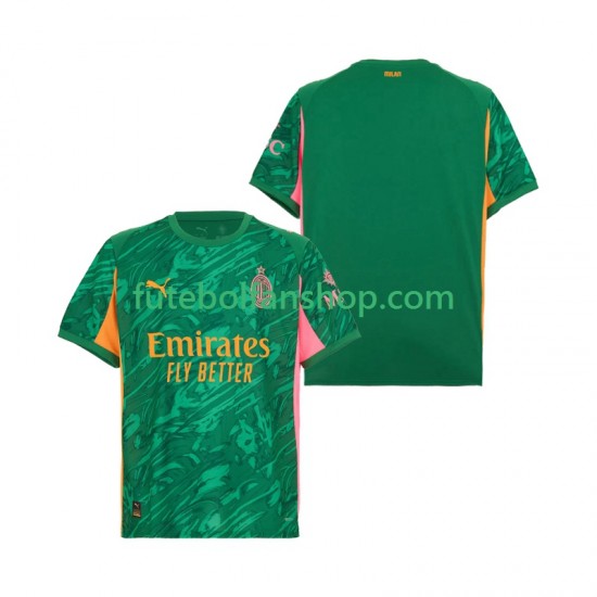 Camisola Alternativo Guarda-redes AC Milan Época 2025/2026 Manga Curta ,Homem Camisola Alternativo Guarda-redes AC Milan Época 2025/2026 Manga Curta ,Homem