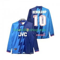 Camisola Alternativo Arsenal Bergkamp 10 Retro 1995 1996 Manga Comprida ,Homem