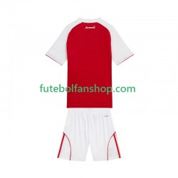 Camisola Principal Arsenal Época 2025/2026 Manga Curta ,Criança