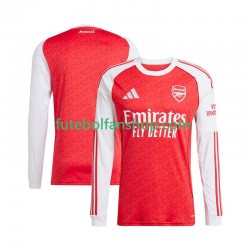 Camisola Principal Arsenal Época 2025/2026 Manga Comprida ,Homem
