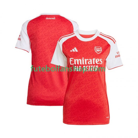 Camisola Principal Arsenal Época 2025/2026 Manga Curta ,Senhora Camisola Principal Arsenal Época 2025/2026 Manga Curta ,Senhora